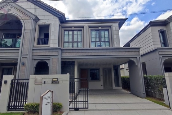 66264 , Luxury House For Sale บ้านหรู 2 ชั้น บางกอก บูเลอวาร์ด ซิกเนเจอร์ ประชาชื่น  Bangkok Boulevard Signature Prachachuen ปากเกร็ด นนทบุรี 11120