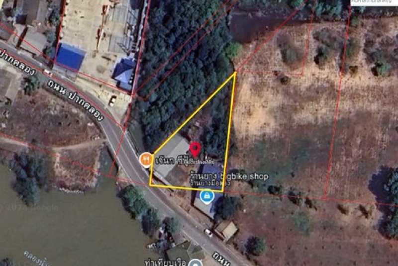 ขายที่ดินเปล่า เนื้อที่ 369.9 ตร.ว. ถนนเลียบชายฝั่ง ตำบลเนินพระ อำเภอเมืองระยอง ระยอง 21000