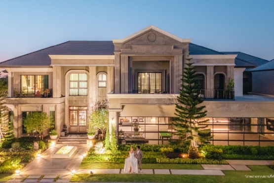 6893, Luxury House For Sale Grand Bangkok Boulevard คฤหาสน์หรู 2 ชั้น แจ้งวัฒนะ-ราชพฤกษ์ ตำบลบางพลับ อำเภอปากเกร็ด นนทบุรี 11120
