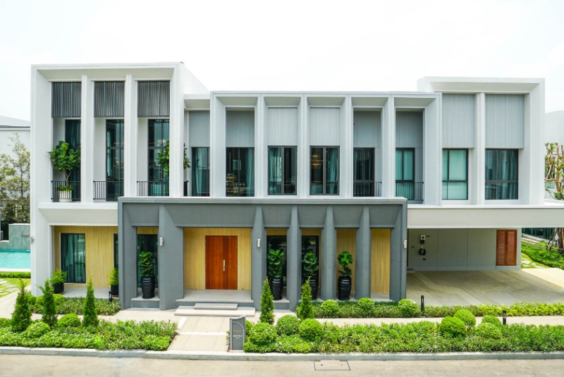 Luxury House For Sale บ้านหรู 2 ชั้น บางกอกบูเลอวาร์ด ซิกเนเจอร์ เวสต์เกต บางบัวทอง นนทบุรี 11110