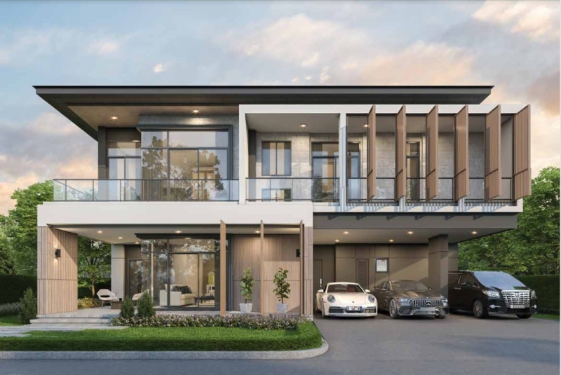 Luxury House For Sale Bangkok Boulevard Ramkhamhaeng-Wongwaen เขตสะพานสูง กรุงเทพมหานคร
