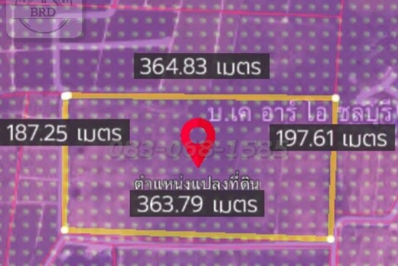 ขายถูกที่ดิน เขาคันทรง ศรีราชา (เนื้อที่ 47-0-23 ไร่ ขายไร่ละ 3.2 ล้าน) ต.เขาคันทรง อ.ศรีราชา จ.ชลบุรี