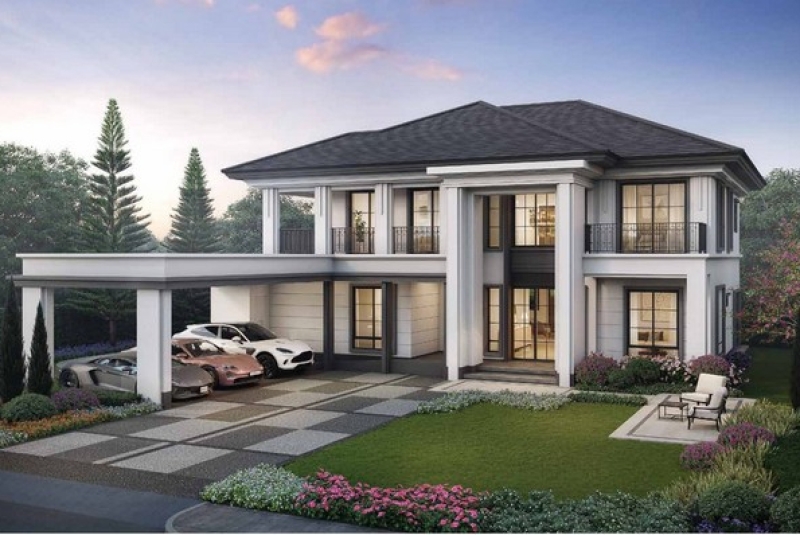 บ้านเดี่ยวหลังใหญ่โครงการใหม่ เศรษฐสิริกรุงเทพ-ปทุมธานี2  byแสนสิริ  อ.เมืองปทุมธานี
