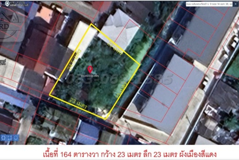 ขายถูกมากที่ดิน ถนนเฉลิมพระเกียรติ ร9. ซอย14  เนื้อที่ 164 ตารางวา ขายวาละ 25,000 บาท ประเวศ กรุงเทพมหานคร 