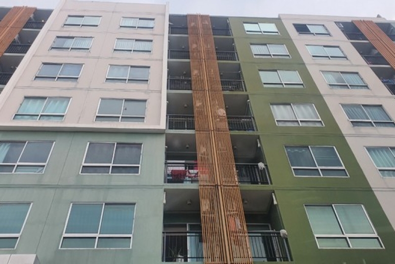 ให้เช่าV-Condo ถนนฉลองกรุงเจ้าคุณทหาร ถนนลาดกระบัง แขวงลำปลาทิว เขตลาดกระบัง กรุงเทพฯ