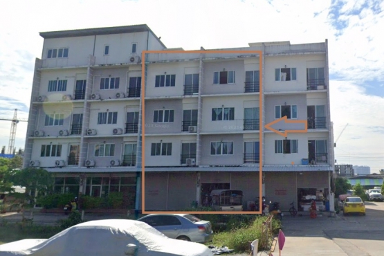66016, ขายอาคารพาณิชย์3ชั้นครึ่ง เนื้อที่13.2ตร.ว ซอยลุ่มพัฒนา2 บางกรวย นนทบุรี
