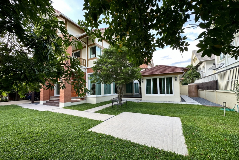 ขายบ้านเดี่ยวคิวเฮ้าส์อเวนิว พระราม5 เนื้อที่162ตรว. 400ตรม. ถนนนครอินทร์ บางกรวย นนทบุรี 