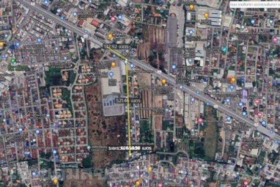66077, ขายที่ดินถนนรามอินทราซอย6 เนื้อที่61ตรว. ขาย13.5ล้านบาทติดบิ๊กซี  655เมตรถึงสถานีรถไฟฟ้า บางเขน กรุงเทพฯ